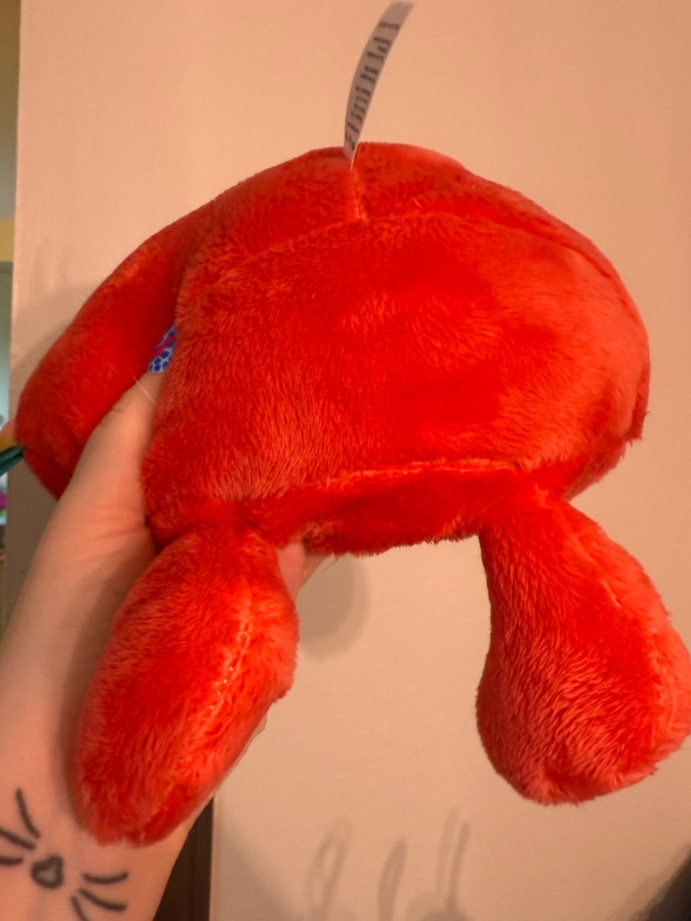 Itzy Ritzy Strawberry Snuggles Plushie - Picture 3 of 6
